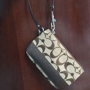 Coach wristlet